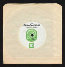 Load image into Gallery viewer, 1974 CANADA / USSR Team Canada Russia 45 RPM Record Rare Vtg Hockey Series WHA
