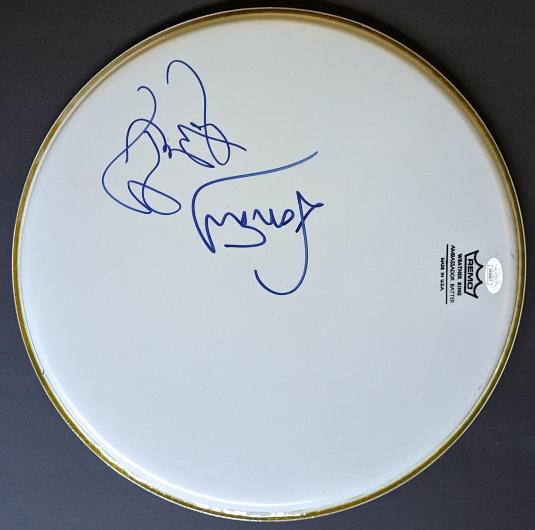 Everly Brothers Autographed Remco Drumhead Signed JSA + Sheet Music