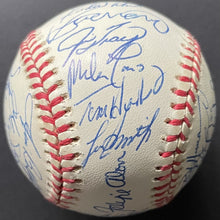 Load image into Gallery viewer, 1997 Montreal Expos Team Signed National League Rawlings Baseball x30 JSA LOA

