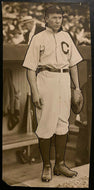 1912 MLB Baseball Type 1 Player Photo Cleveland Naps Indians Buchannon Vintage