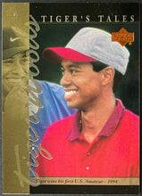 Load image into Gallery viewer, 2001 Upper Deck Golf Tiger Woods Tiger Tales Complete Full 30 Card Set
