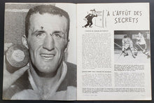 Load image into Gallery viewer, 1962 Sport Revue Magazine Jacques Plante HOFER Lou Fontinato Canadiens Hockey
