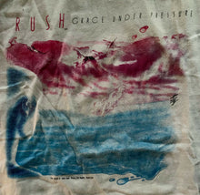 Load image into Gallery viewer, Rush Grace Under Pressure 1984 Tour Original Vintage Concert T-Shirt Large
