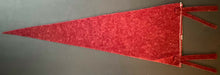 Load image into Gallery viewer, 1940&#39;s Calgary Stampede Vintage Felt Pennant Old Canadian Antique Flag Alberta
