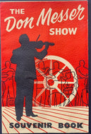 1950s Don Messer Show Autographed Program+Plaque Canadian Folk Music TV Radio