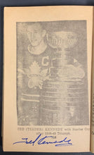 Load image into Gallery viewer, 1950's Footloose In Hockey Soft Cover Book Signed Autographed Ted Kennedy NHL
