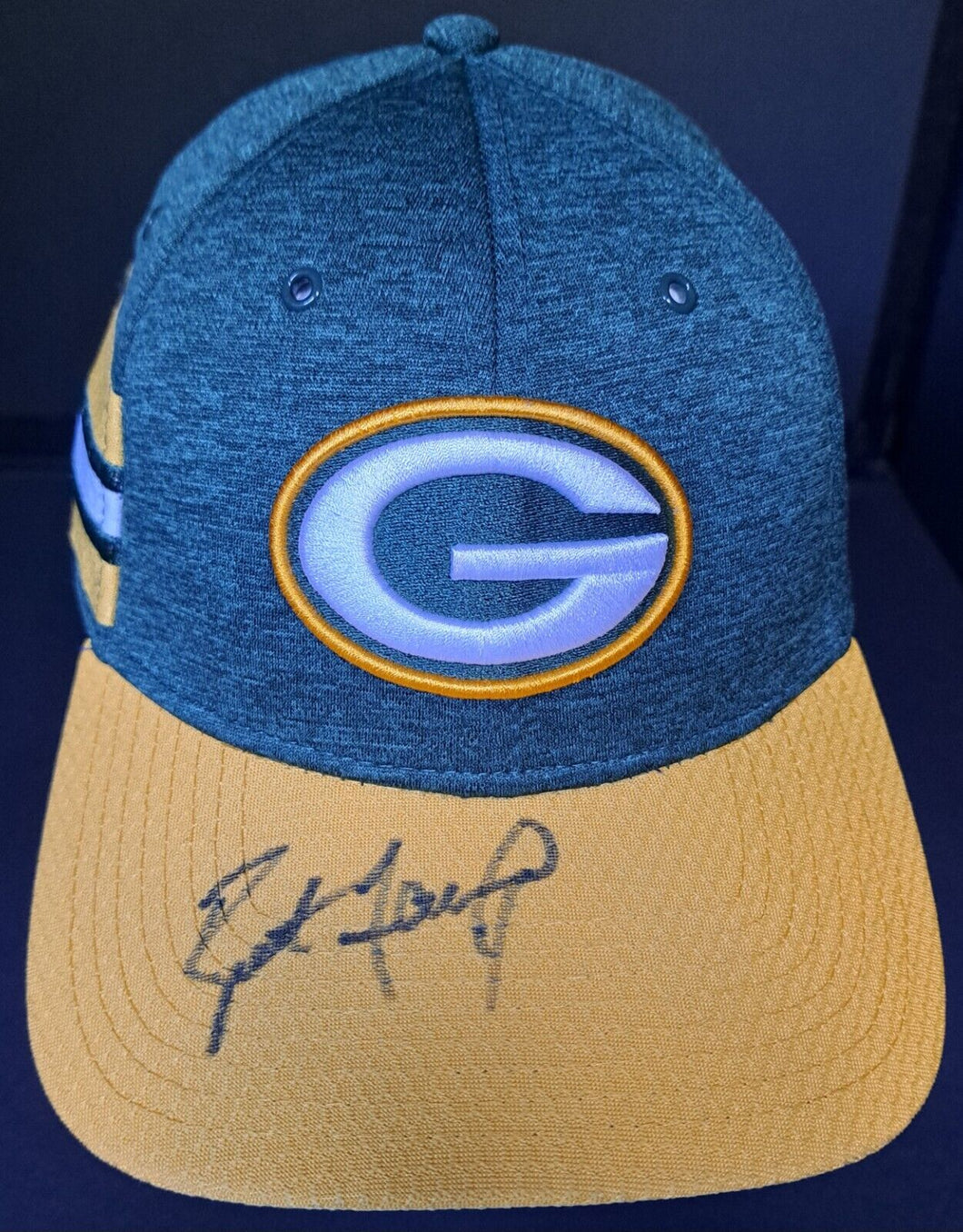 Green Bay Packers high quality Tom Crabtree, Brandon Saine, Frank Zombo Autographed Hat