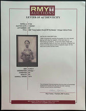 Load image into Gallery viewer, 1899 Lucien Barnes Autographed Vintage Cabinet Photo Track Star Mercersburg
