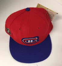 Load image into Gallery viewer, NHL Heritage Collection Montreal Canadiens Snap-Back Hat New + Tags Hockey Cap
