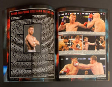 Load image into Gallery viewer, 2017 Middleweight Title Fight Boxing Program + Ticket Alvarez vs Golovkin
