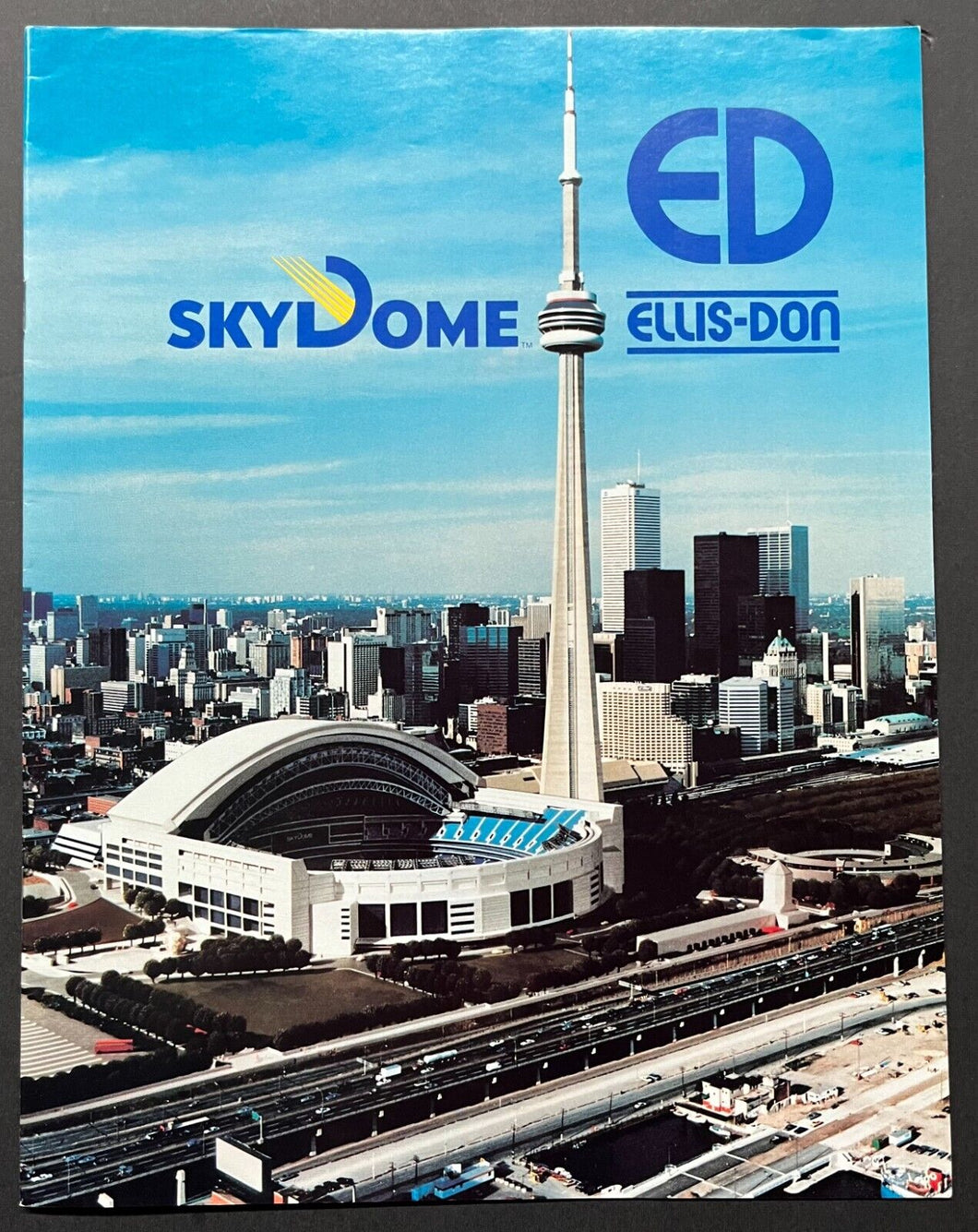 1988 SkyDome Booklet Original Home of the Toronto Blue Jays and Argonauts VTG