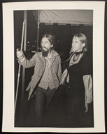 1972 George Harrison Original Type 1 Photograph The Beatles Rock&Roll Music LOA