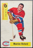 1958-59 Parkhurst Hockey Maurice Richard #38 Montreal Canadiens Vintage NHL