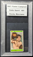 1967/68 Rocky Marciano 481 Panini Champions Of Sport Trading Card Italian Boxing