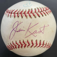 Jim Kaat + Brooks Robinson Dual Signed Autographed National League Baseball