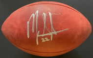 Mark Ingram Signed Duke Wilson NFL Football Autographed Saints Alabama Fanatics