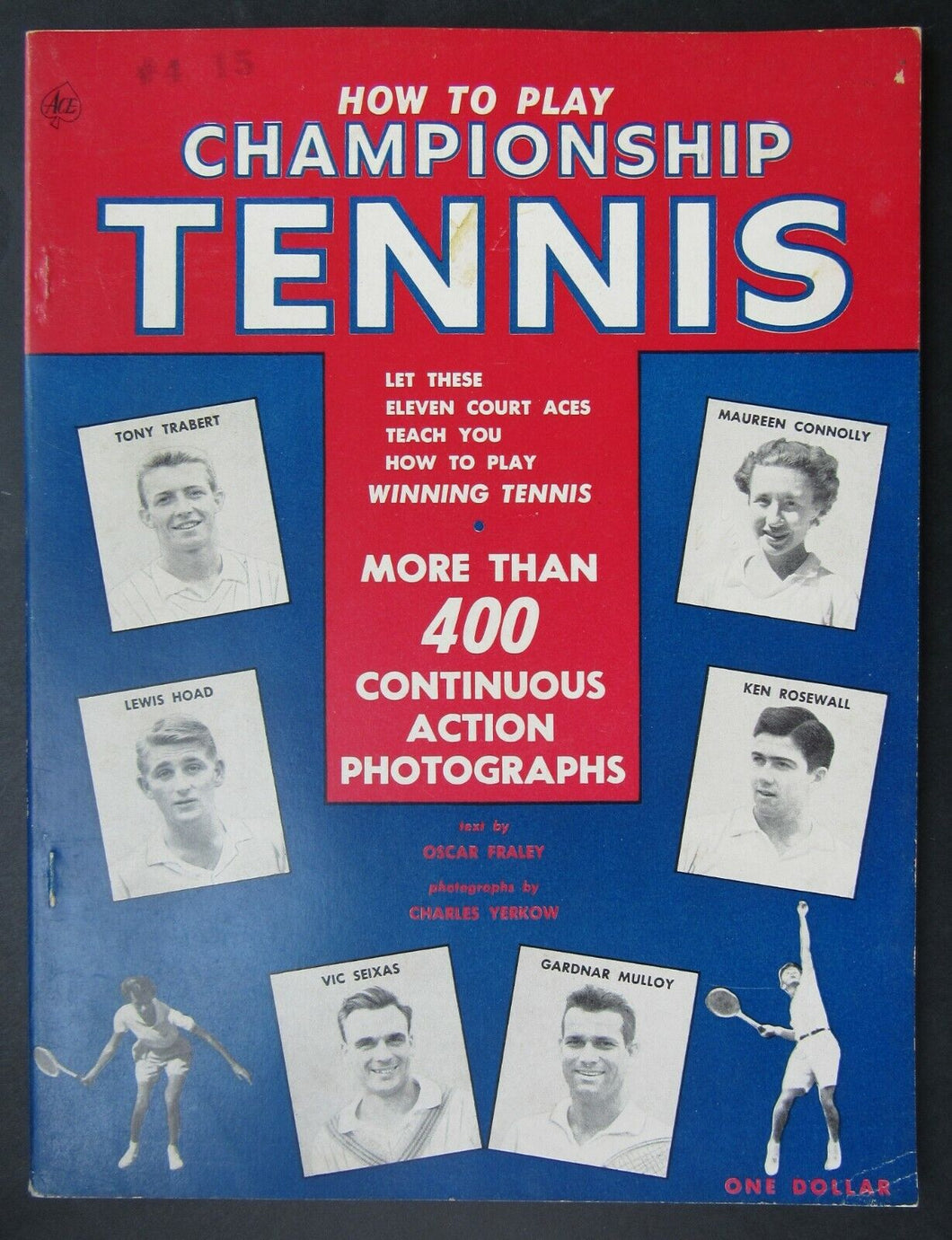 1954 How To Play Championship Tennis By Hoad Trabert Sexias Mulloy Rosewall