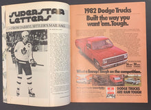 Load image into Gallery viewer, 1981 Program Winnipeg Jets #1 Draft Pick Dale Hawerchuk Plays 1st Ever NHL Game
