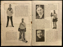 Load image into Gallery viewer, 1923 Rare Western Canada Hockey League Program Edmonton Eskimos Calgary Tigers

