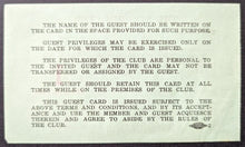 Load image into Gallery viewer, 1949 New York Yankees Stadium Club Pass Casey Stengel 1st Game Manager Baseball
