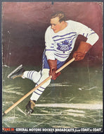 1934-35 NHL Toronto Maple Leafs Charlie Conacher Promo Photo Hockey Poster VTG