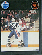 1979 Northlands Coliseum Hockey Program Oilers vs Canadiens Gretzky Rookie NHL
