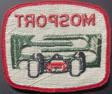 Load image into Gallery viewer, 1960&#39;s Vintage Mosport Race Track Original Patch Car Racing Crest Automobile
