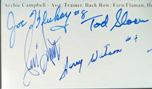 Load image into Gallery viewer, 1950/51 Toronto Maple Leafs Stanley Cup Autographed Team Photo Signed x11  JSA
