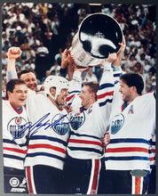 Load image into Gallery viewer, Mark Messier Autographed Signed Edmonton Oilers NHL Photo Stanley Cup Steiner
