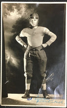 Load image into Gallery viewer, 1922 Brainerd Football Player Photo Postcard Quarterback Signed Rome New York
