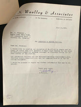 Load image into Gallery viewer, 1960 Toronto Maple Leaf Baseball Club Office Memo + Signed Vintage Letter
