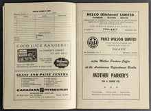 Load image into Gallery viewer, 1967 Kitchener Rangers Hockey Program OHA Montreal Jr Canadiens Perreault VTG
