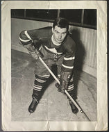 1951 Toronto Maple Leafs Bob Sabourin Photo Vintage Hockey NHL Original
