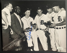 Load image into Gallery viewer, Autographed Al Kaline B&amp;W Photo JSA MLB Baseball Signed Detroit Tigers Vintage
