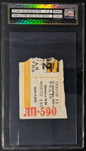 Load image into Gallery viewer, 1972 Summit Series Game 5 Ticket Stub Luzhniki Sports Palace Canada USSR iCert
