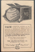 Load image into Gallery viewer, 1920s Baseball How To Play The Infield Pamphlet MLB Vintage MILB Draper-Maynard
