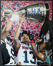 Load image into Gallery viewer, Anthony Calvillo Autographed Signed Photo Montreal Alouettes Grey Cup CFL
