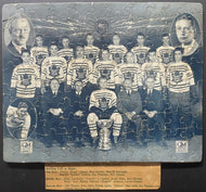 1931-32 Toronto Maple Leaf 1st Stanley Cup Champion Team Puzzle General Motors