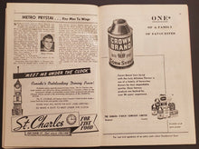 Load image into Gallery viewer, 1951 Maple Leaf Gardens NHL Program Leafs Rangers Signed Lineup John McCormack
