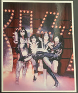 KISS Type 1 Publicity Photo Vintage Rock & Roll HOF Music Promo Photograph