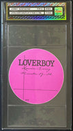 1986 Loverboy Loving Every Minute Of It Tour Backstage Pass iCert EX-NM 6