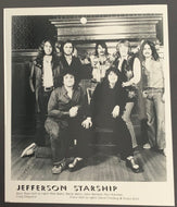 Jefferson Starship Type 1 Publicity Photo Vintage Rock Music Promo Photograph