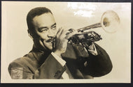 1940s Photo Postcard Trumpet Player Musician New York Popsie Music RPPC