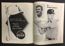 Load image into Gallery viewer, 1956 MLB All Star Baseball Game Program Griffith Memorial Stadium Washington
