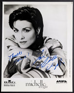Michelle Wright Signed Promo Photo Autographed Country Singer BMG Music