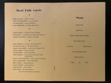 Load image into Gallery viewer, 1976 Signed Dinner Program NHL Hockey Hall of Famer Ed Giacomin Autographed
