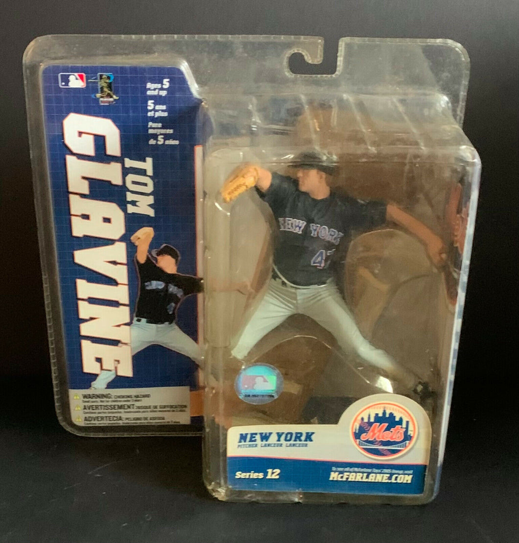 Tom Glavine McFarlane MLB Baseball Series 12 Figurine Action Figure NOS