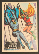 Load image into Gallery viewer, 1966 Topps Batman Black Bat #40 Following The Clue Non Sports Trading Card
