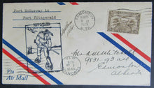 Load image into Gallery viewer, 1929 First Flight Air Mail Signed By Pilot Wop May Fort McMurray-Fort Fitzgerald
