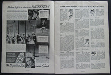 Load image into Gallery viewer, 1936 Chicago Stadium Rare Hockey Doubleheader Program Blackhawks vs NY Rangers
